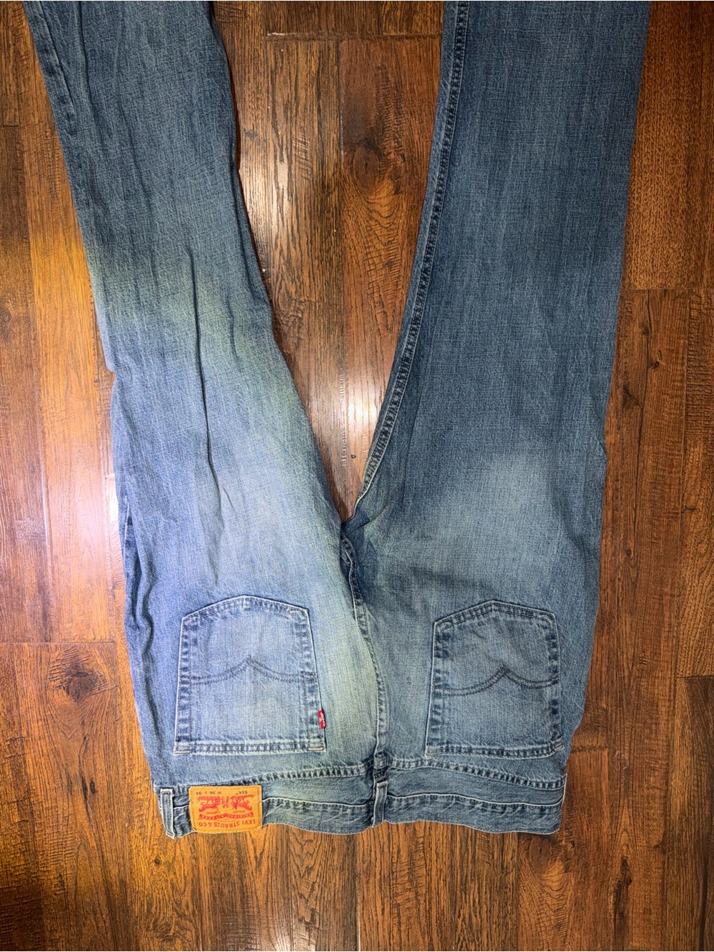 Men's Levi’s 514 Classic Blue Denim Jeans 36x34 - Picture 6 of 6